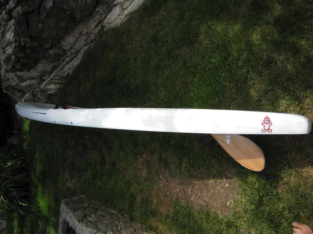 Starboard Race 12'6 Race Tail Profile Starboard Race 12'6 Race Tail Profile